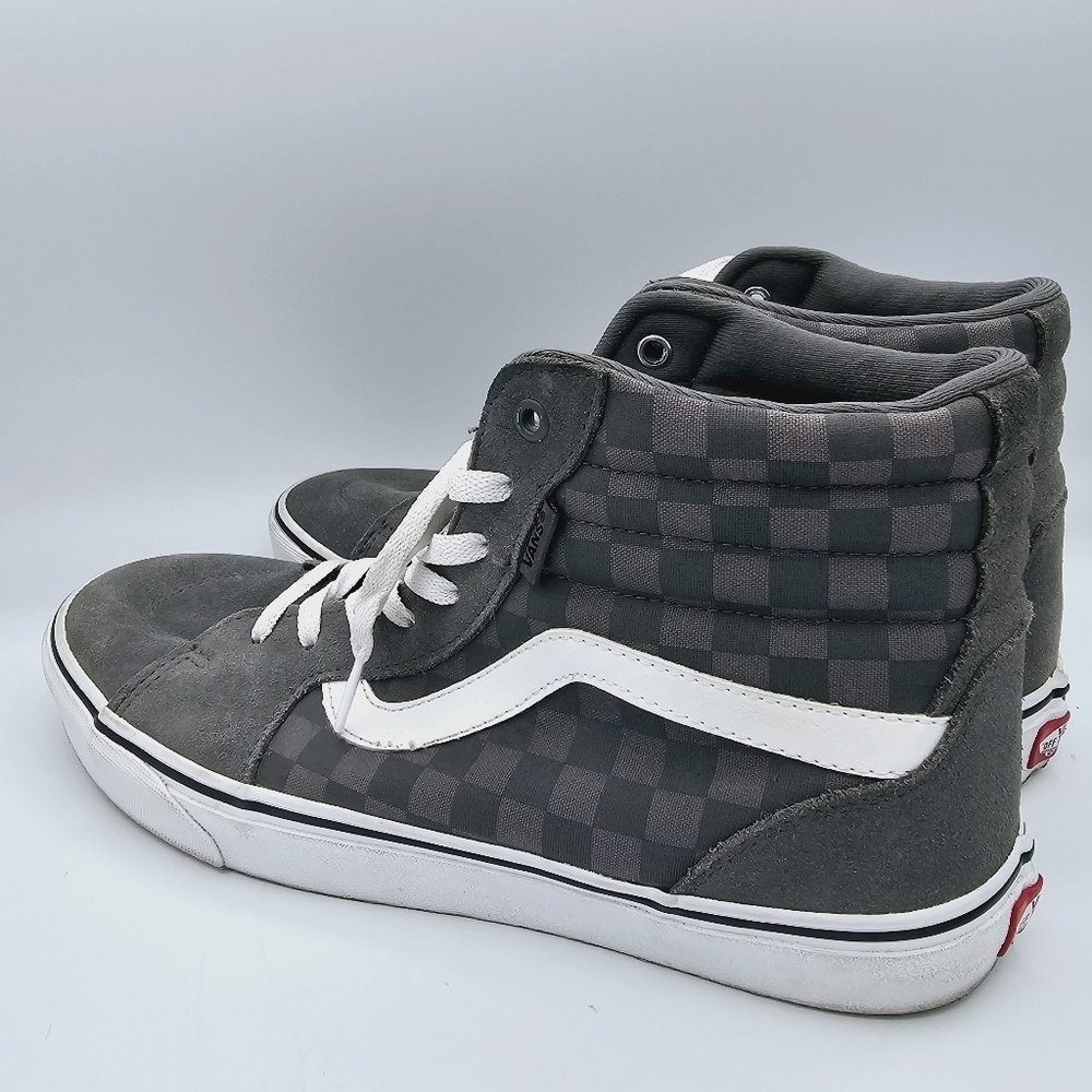 Vans Men's Gray High Top Sneakers 11.5 - Picture 9 of 16